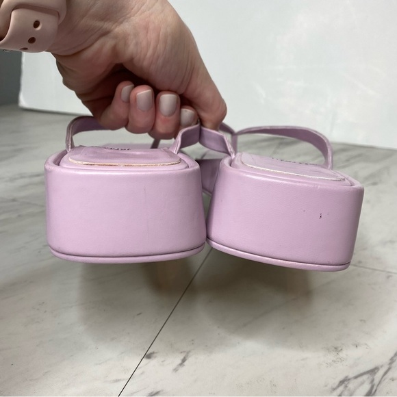 Jeffrey Campbell Flavio Purple Platform Sandal 8 - Picture 4 of 15